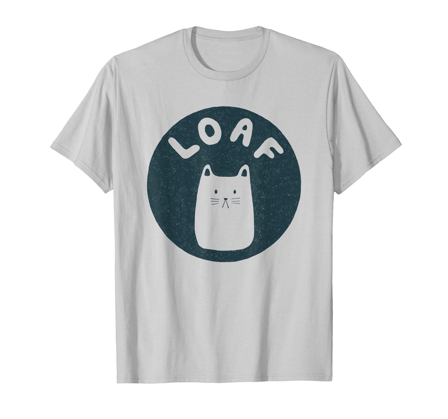 Cute Cat Loaf Illustrated T-Shirt