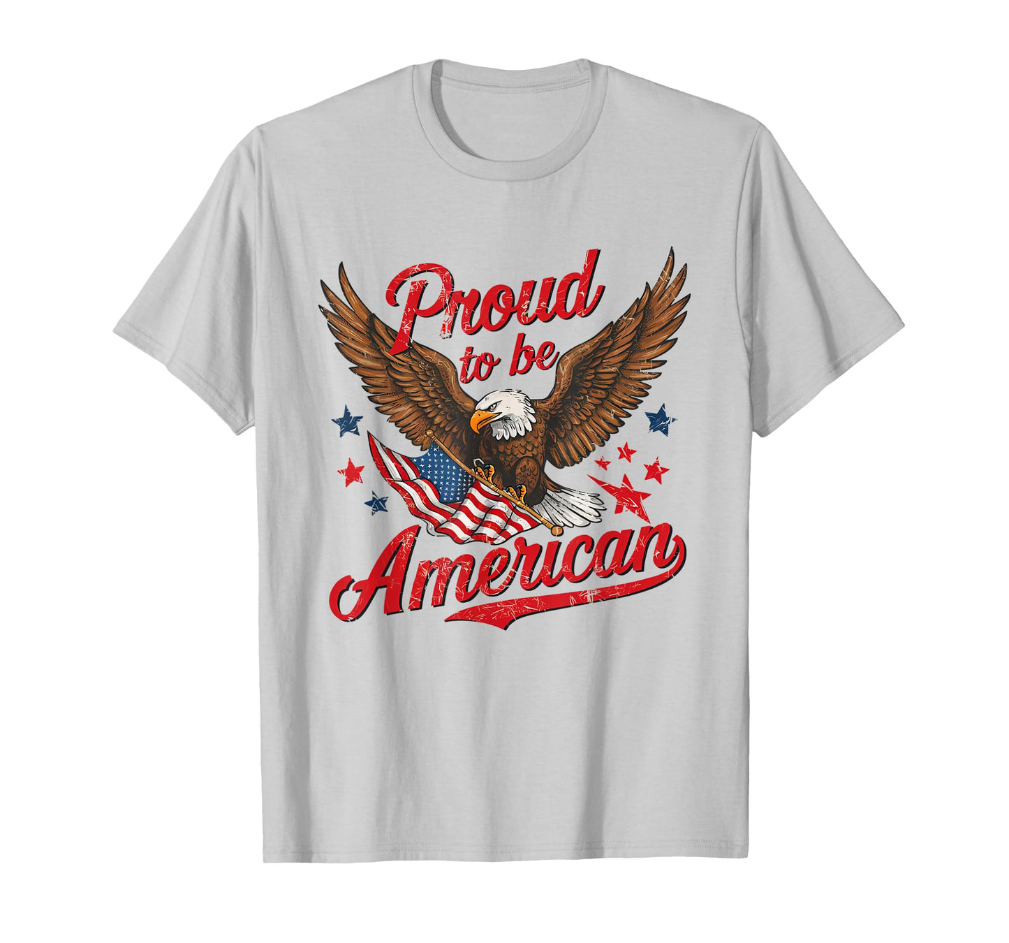 Retro Proud To Be An American 4th Of July Toddler Kids T-Shirt