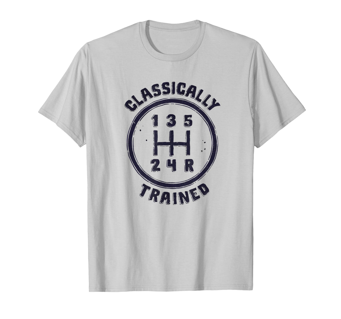 Cool Tees Classically Trained Funny Manual Driver Driving T-Shirt