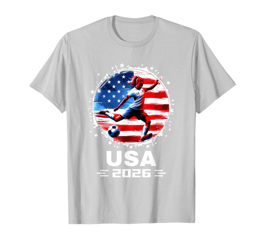 USA Player 2026 Team Boys Kids Men Youth Teen USA 2026 T-Shirt