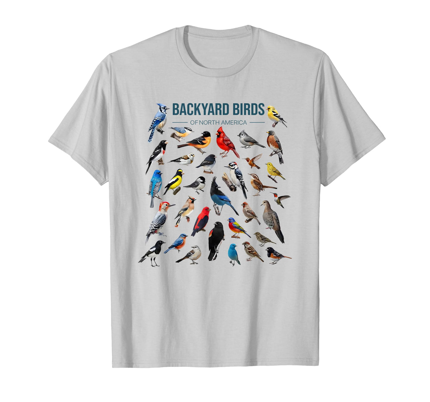 Backyard Birds Of North America T-Shirt