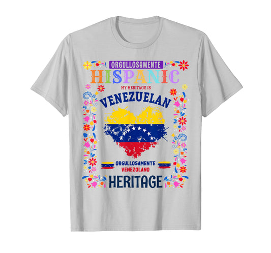 Venezuelan Flag Idea For Kids & Venezuela Latin Heritage T-Shirt
