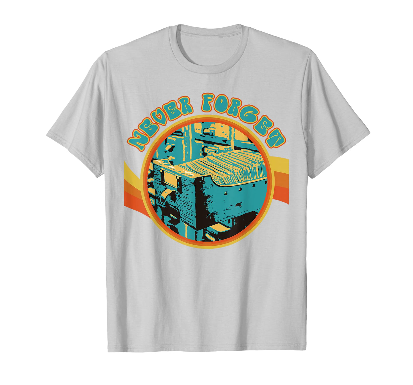 Never Forget The Dewey Decimal System Card Catalog Cabinet T-Shirt