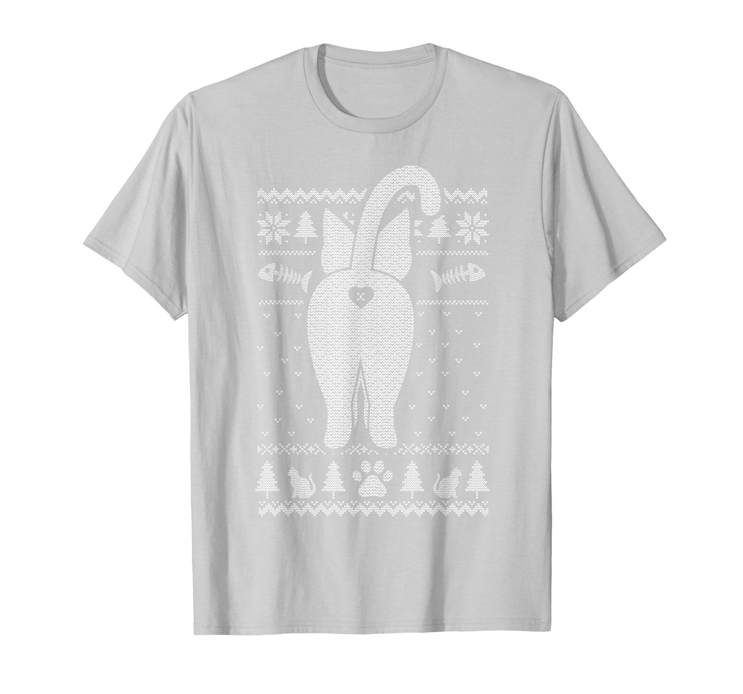Family Matching Christmas Pajama Funny Cat Ugly Christmas Men Women T-Shirt