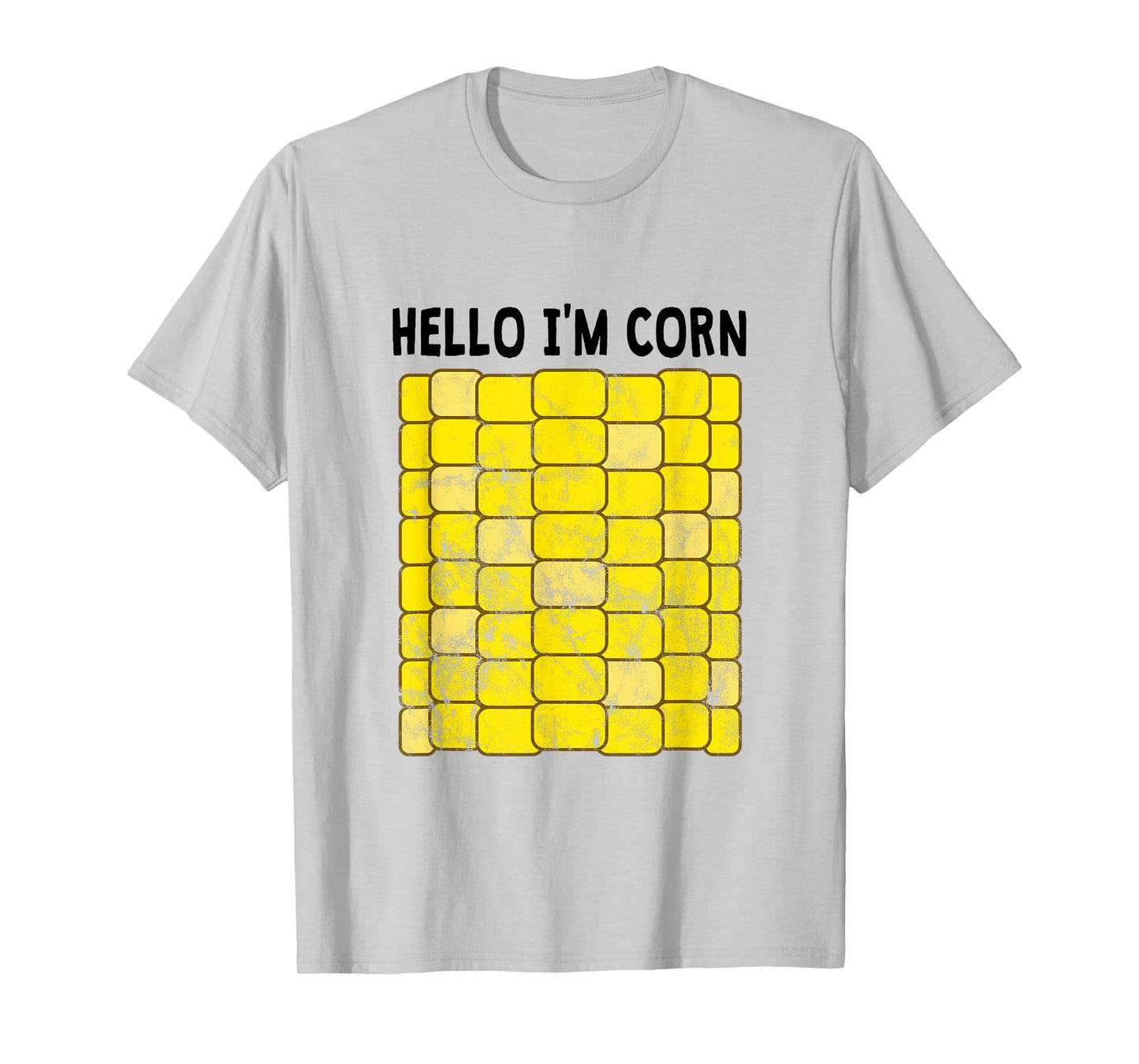 Corn Halloween Costume Funny Foodie Farmer T-Shirt