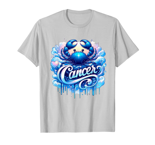 Cancer Zodiac Symbol Horoscope Astrology Birthday T-Shirt