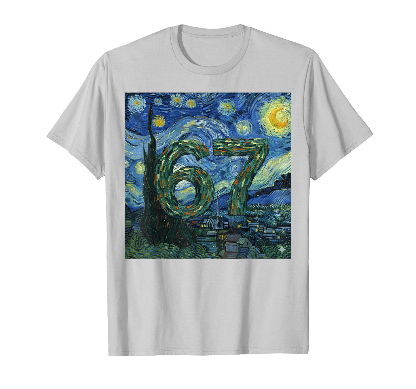 67 Van Gogh Style Gen Alpha Slang T-Shirt