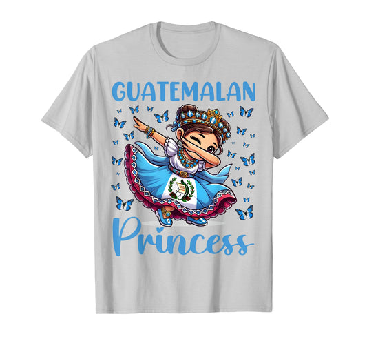 Guatemalan Princess Dabbing for Girls & Kids T-Shirt