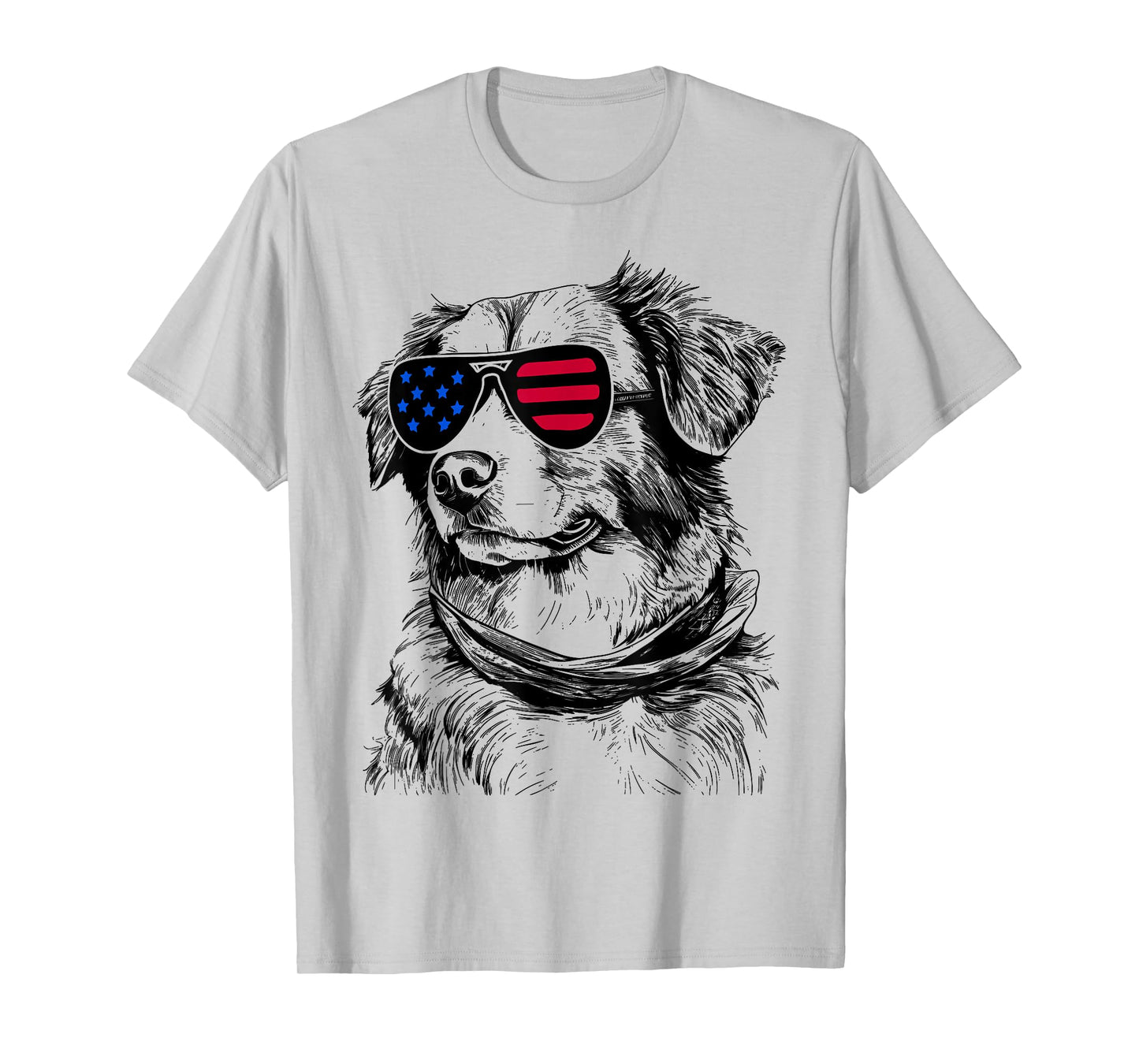 Nova Scotia Duck Tolling Retriever Toller Dog 4th July USA T-Shirt for Men Women Kids