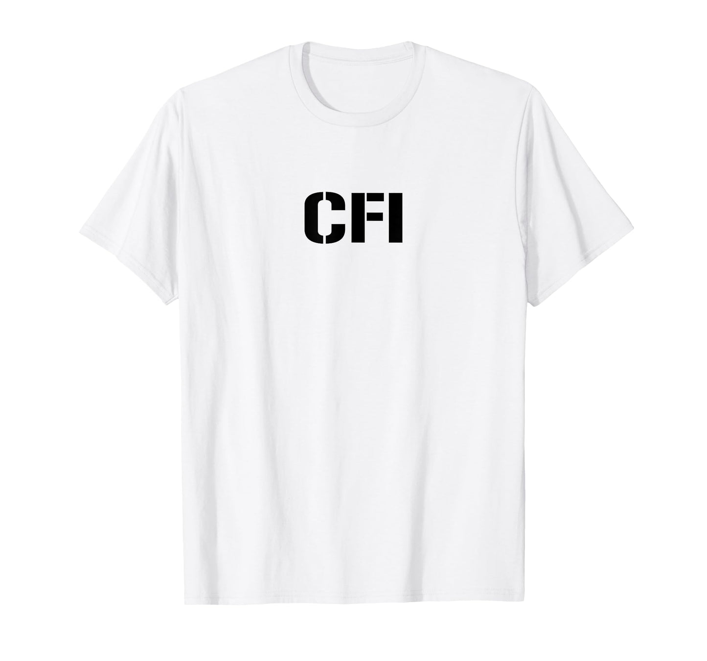 CFI Certified Flight Instructor T-Shirt