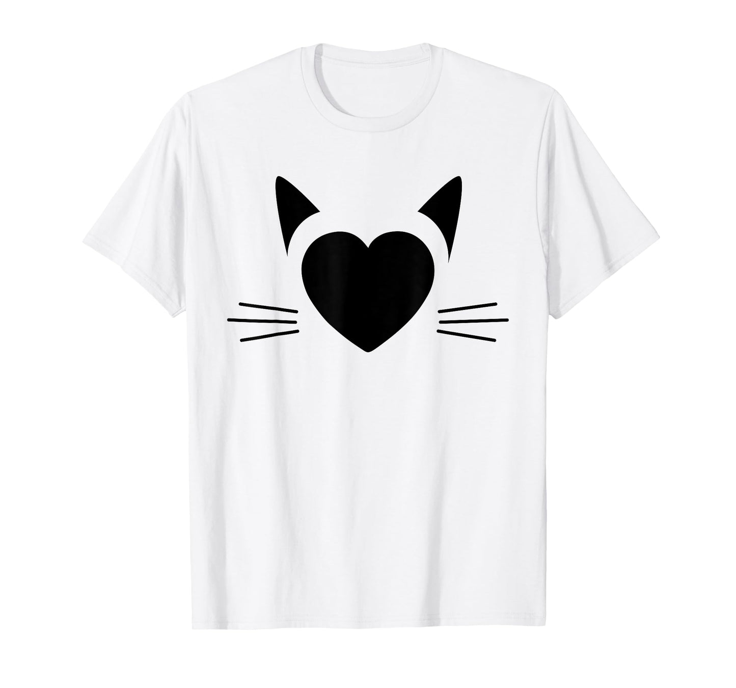 Siamese Cat. Thai, Siamese, Black Cats Lovers T-Shirt