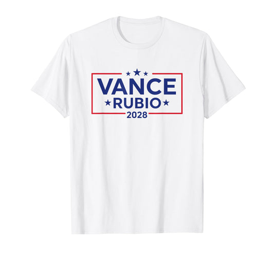 Vance Rubio 2028 President JD Vance Marco Rubio T-Shirt