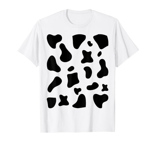 Cow Print Halloween Costume Cow Animal T-Shirt