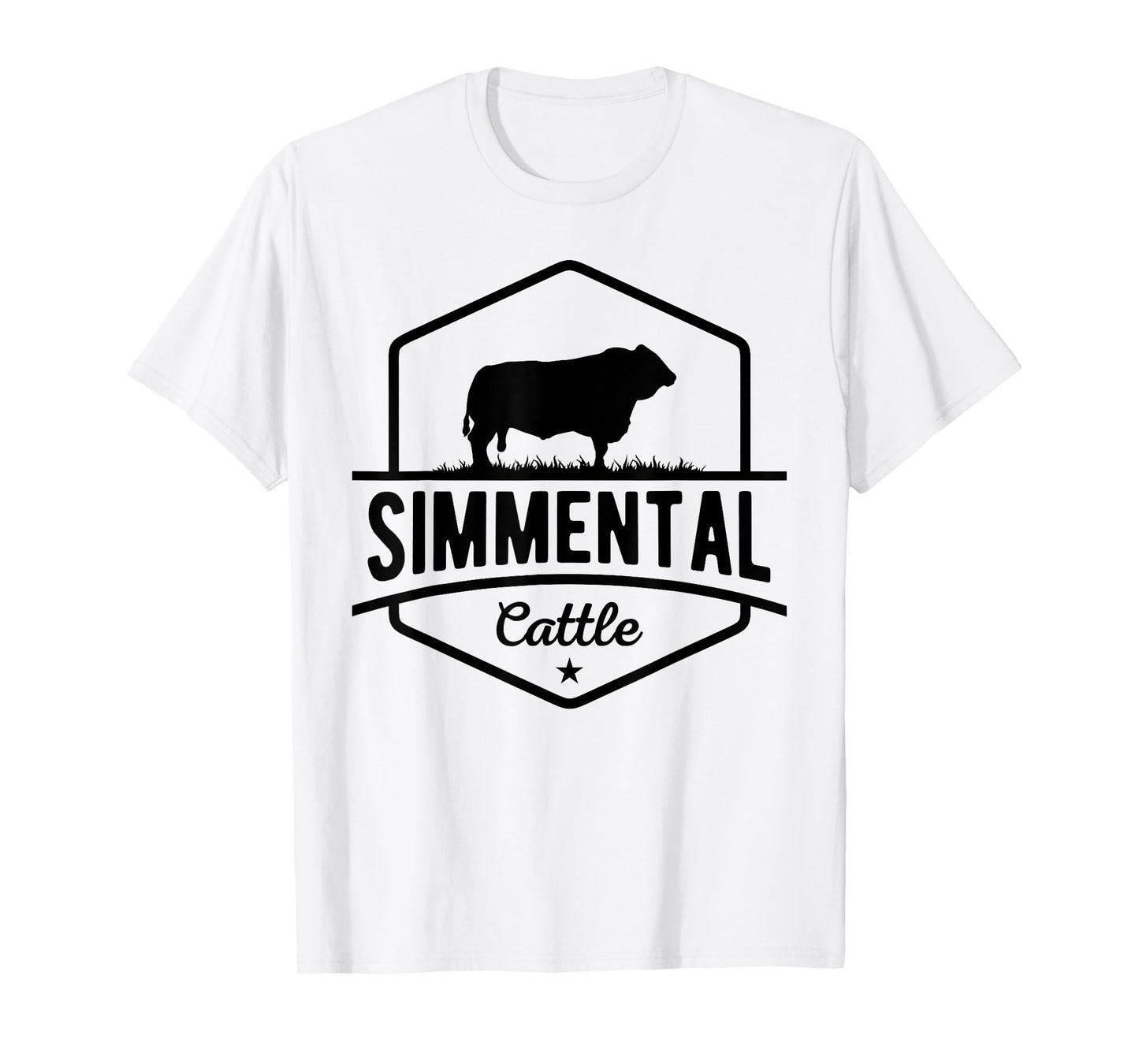 Cow Farmer - Simmental Cattle T-Shirt