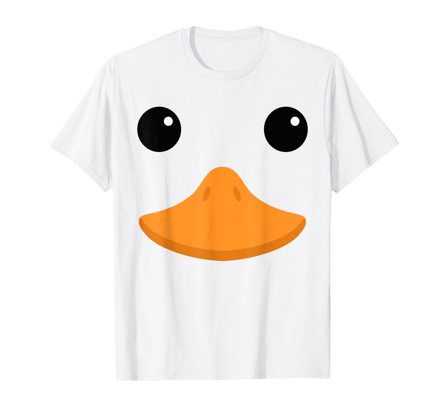 Cute White Duck Face Costume For Kids and Toddlers T-Shirt