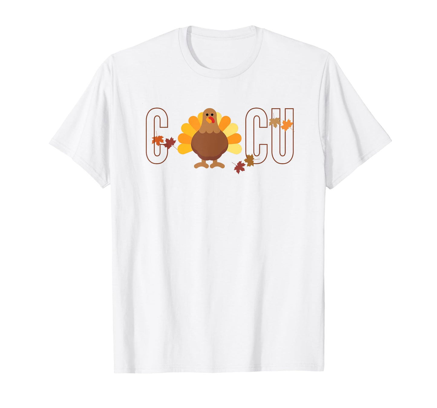 CICU Nurse Fall Cardiac Intensive Care Unit Thanksgiving T-Shirt