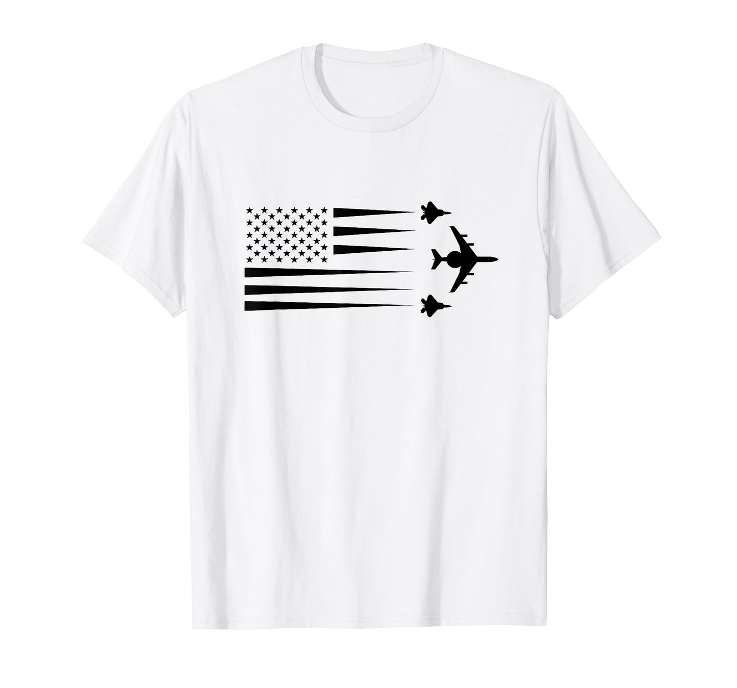 E-3 E3 Sentry AWACS Jet Fighter Airplane US American tshirt T-Shirt