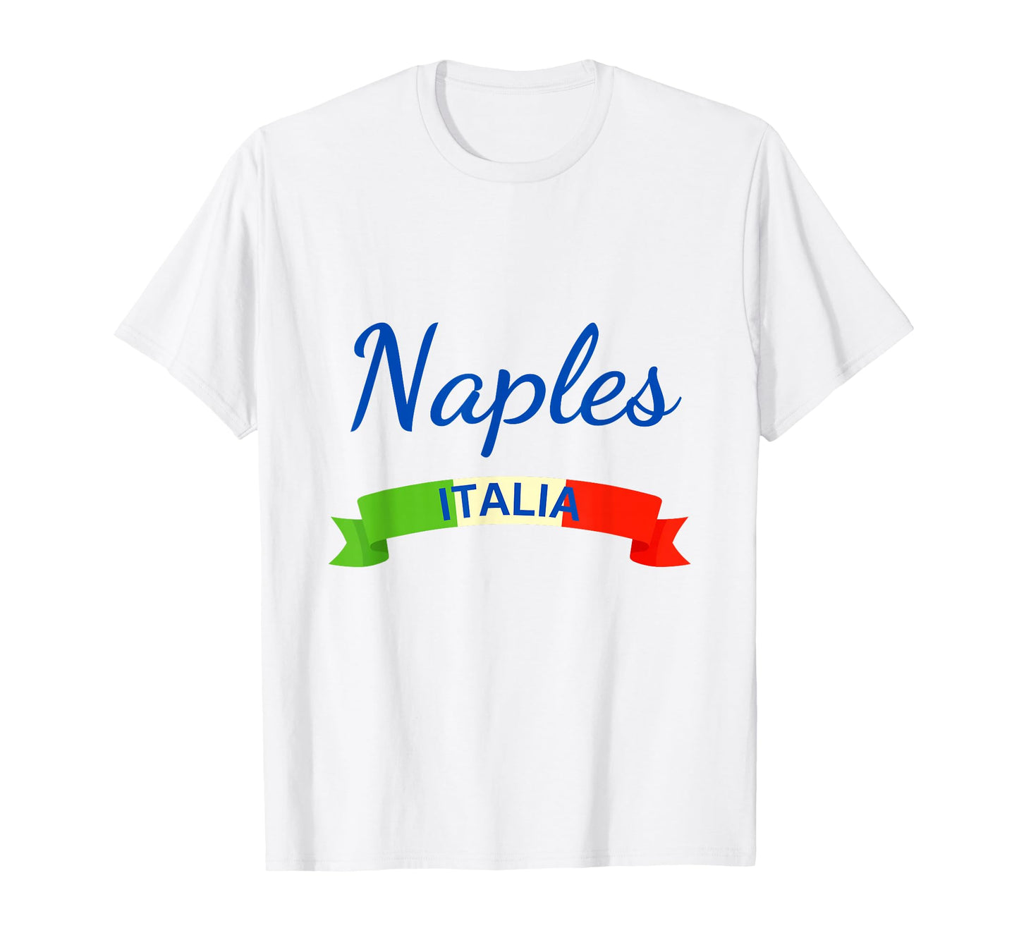 Naples Italy Flag Roma Italia Souvenir Matching Italian T-Shirt