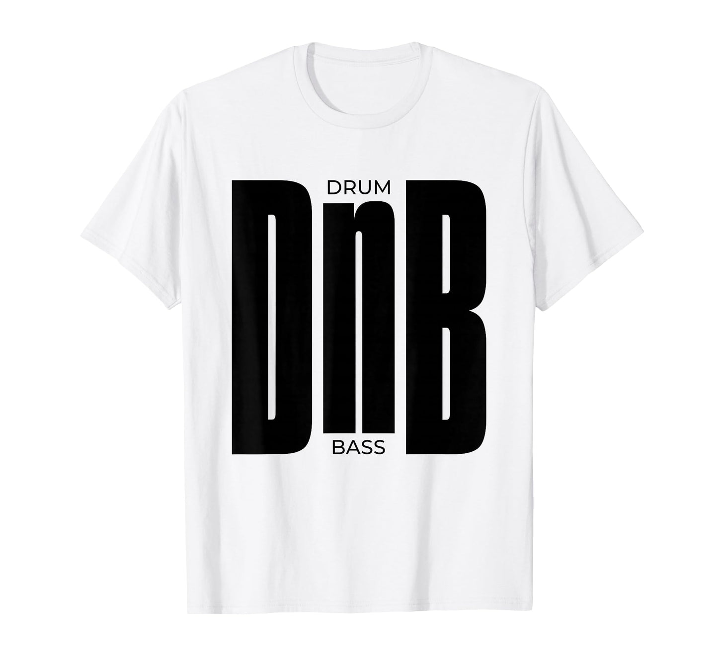 Drum & Bass - DnB EDM Rave Minimalist T-Shirt