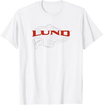 Lund Fish Finder Logo White T-Shirt