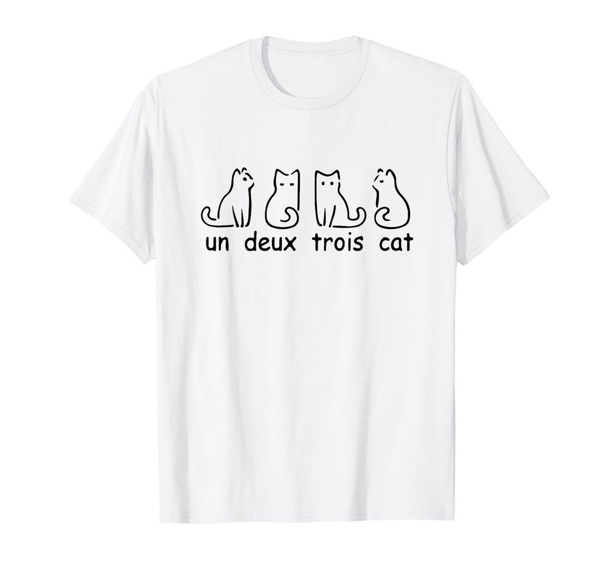 un deux trois cat T-Shirt