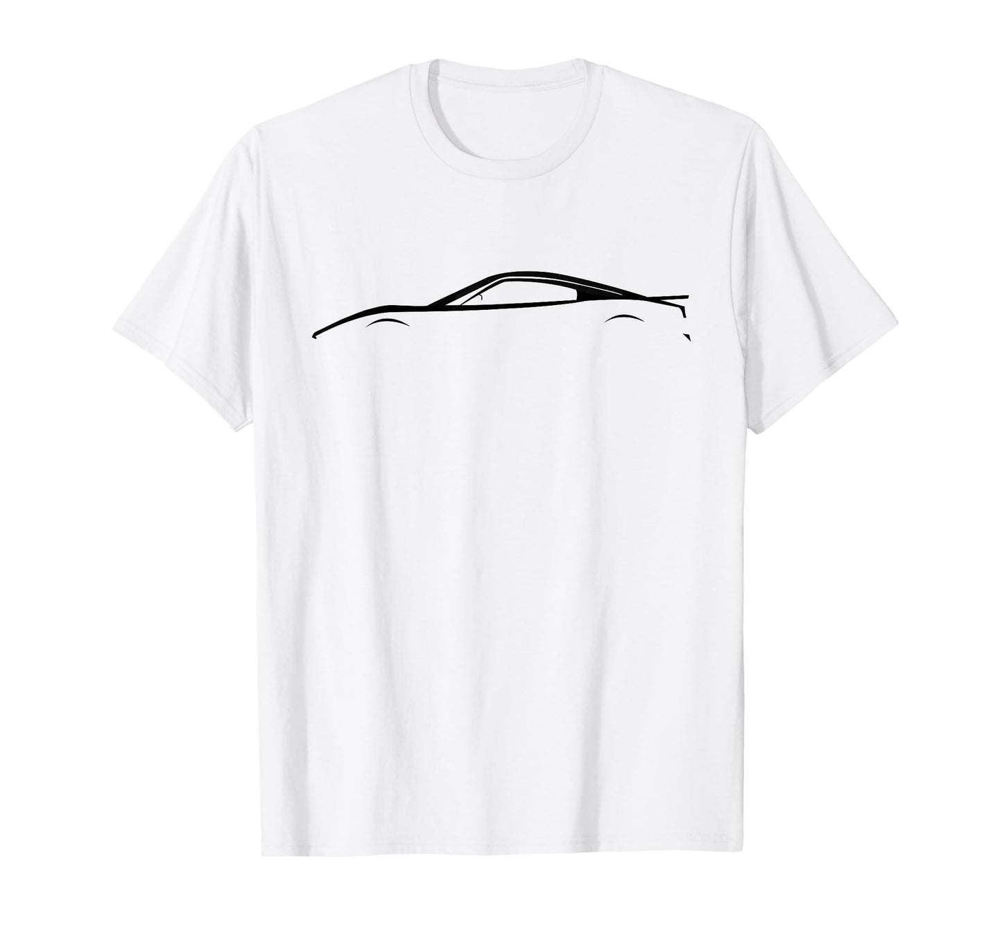 911 Legendary Racing Sports Car Iconic Racing Car Silhouette T-Shirt