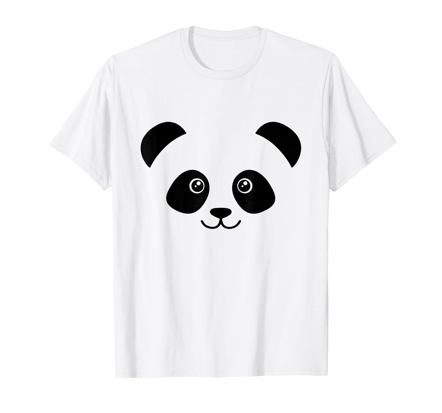 Cute Little Panda face Design T-Shirt