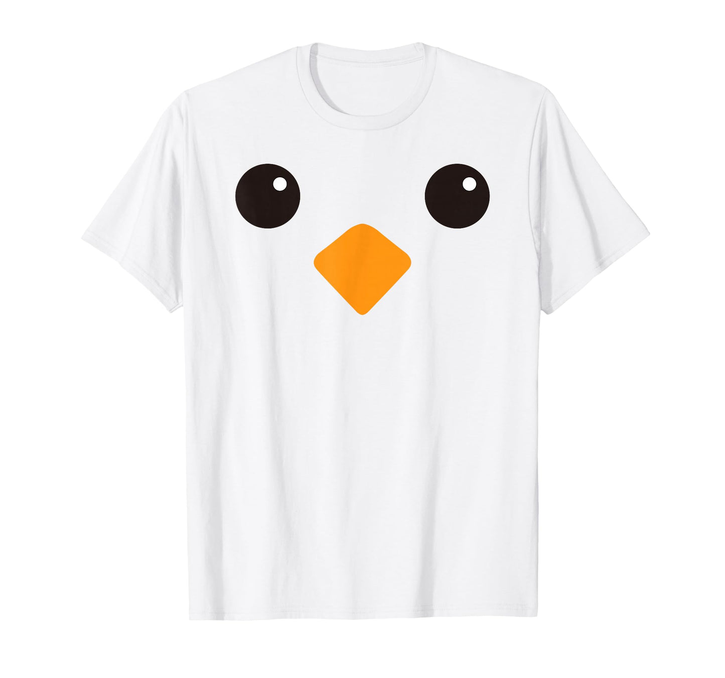 Cute Yellow Chick Face Costume For Kids and Toddlers T-Shirt