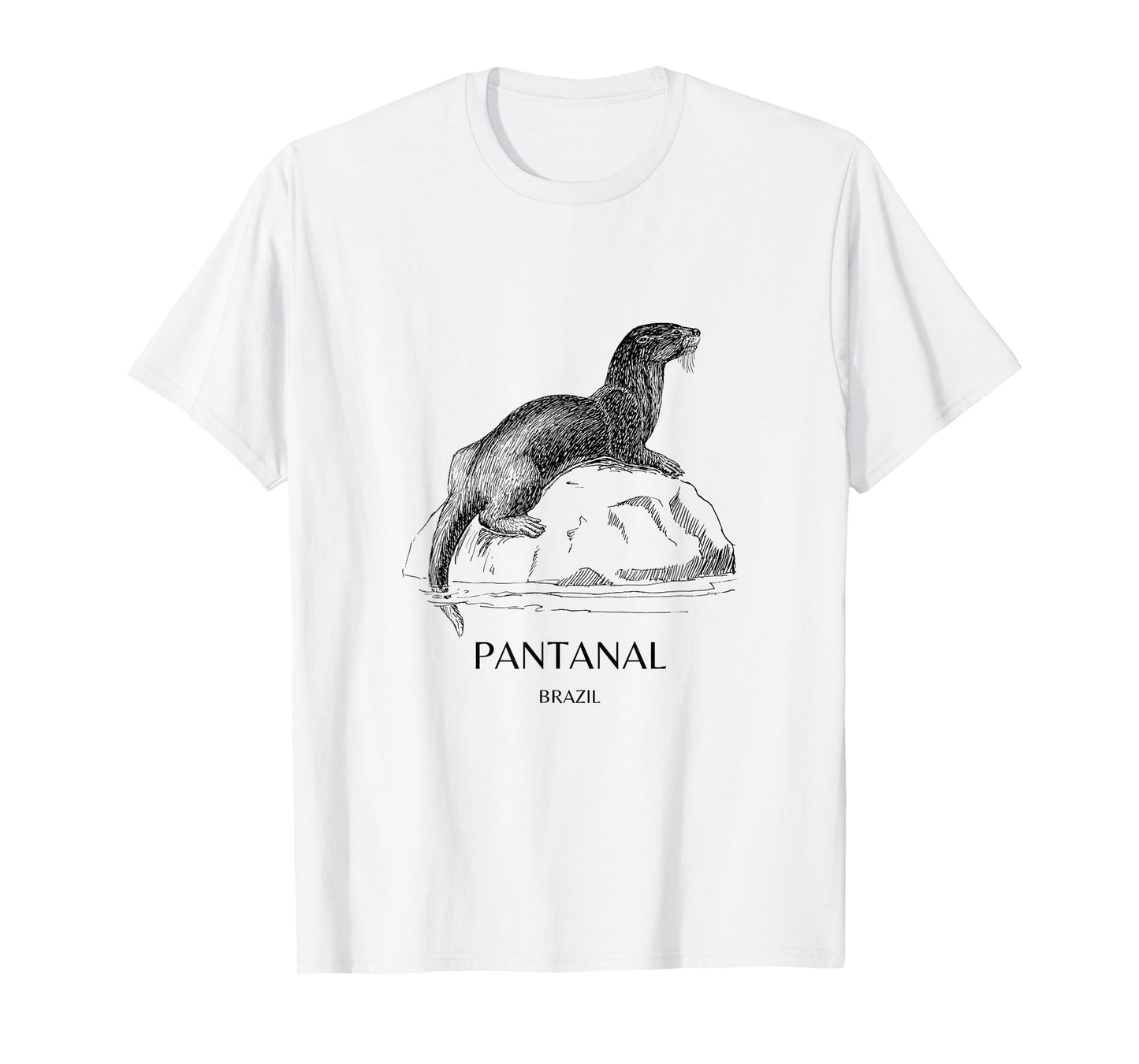 Otter Pantanal - Experience The Spirit Of Wild Brazil T-Shirt