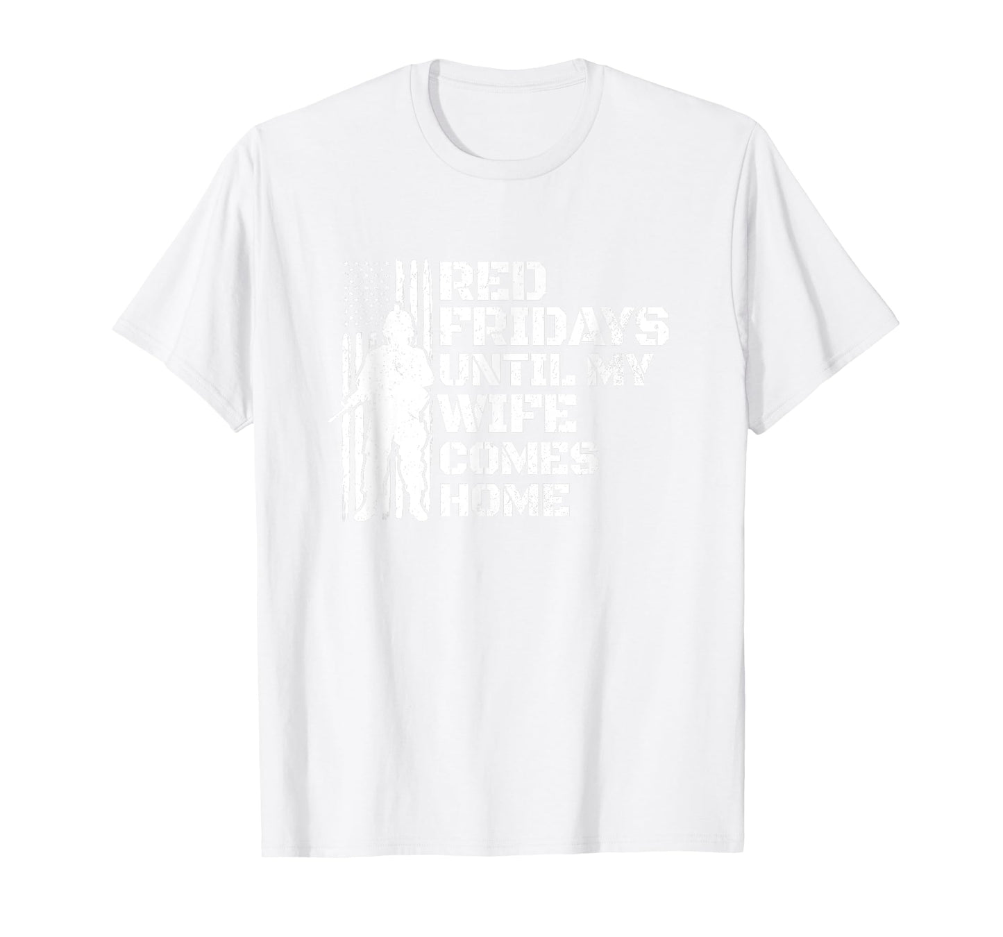 Red Friday Shirt - Deployed Soldier Wife - Military Wear