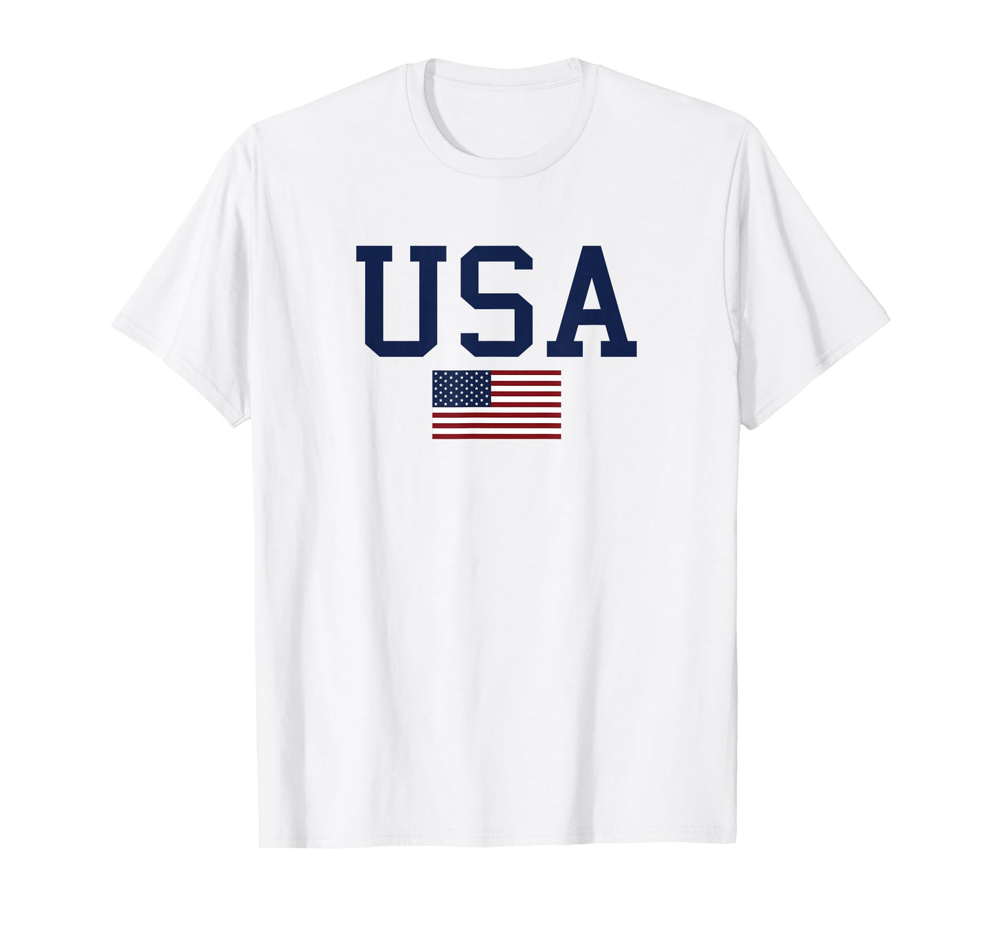USA, American Flag 4th of July Patriotic America USA T-Shirt