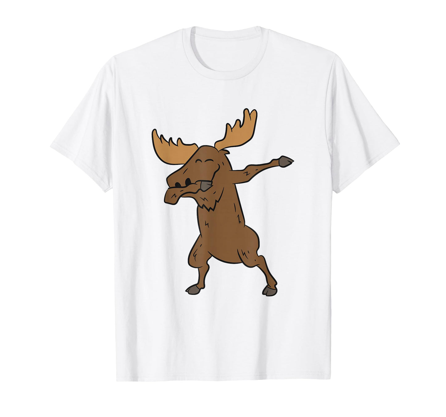 Dabing Moose Funny Canadian Moose T-Shirt