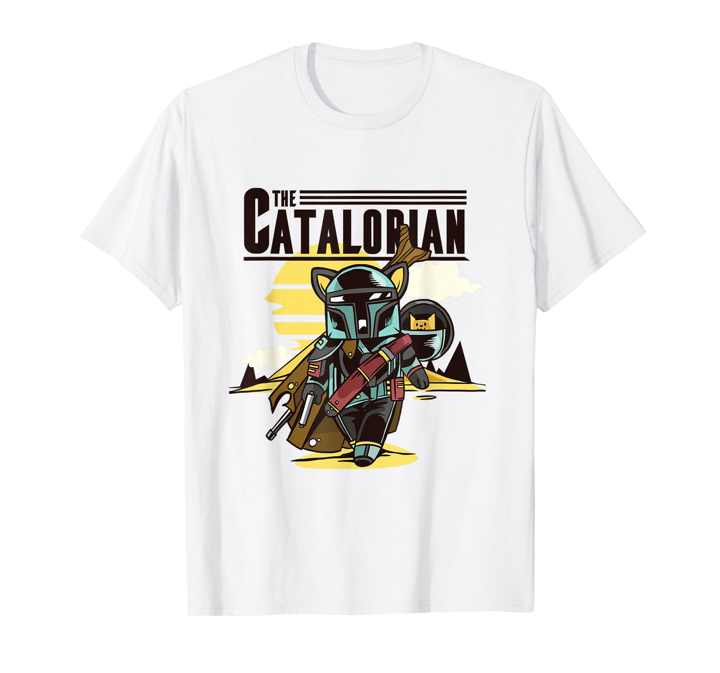 The Catalorian - Funny Sci-Fi/Cat Lovers gift T-Shirt