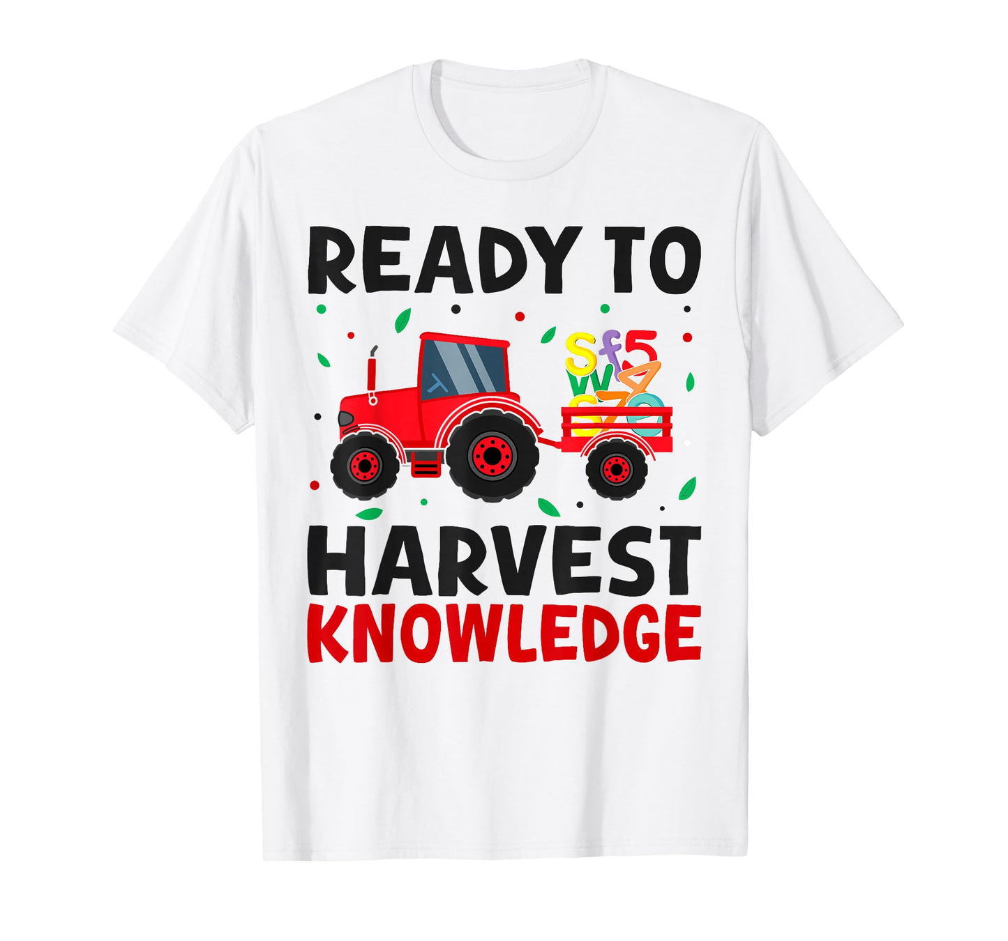 100th Day of School Teacher Farming Farmer Back to School T-Shirt