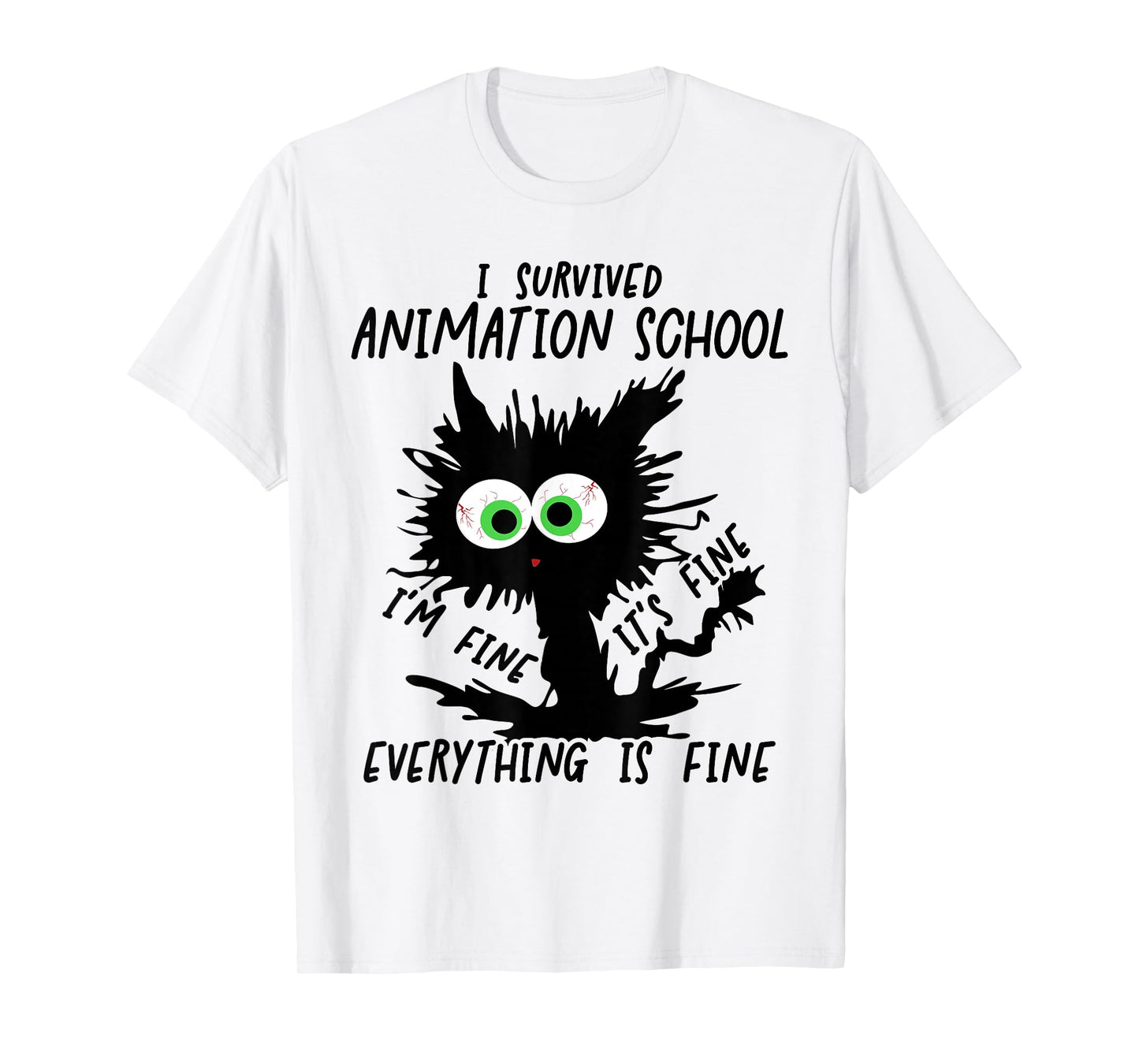 I Survived Animation School Graduation 2026 T-Shirt