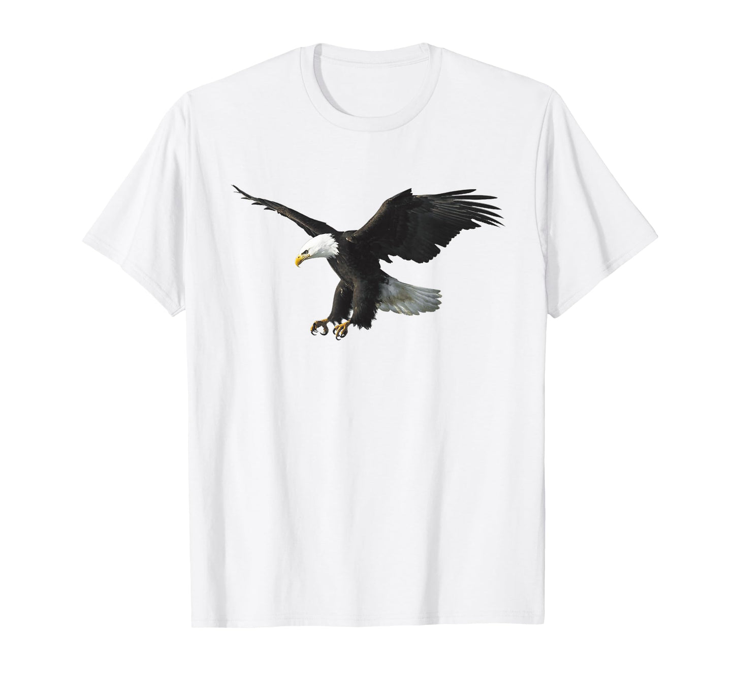 Majestic Flying American Bald Eagle Photo Portrait T-Shirt T-Shirt
