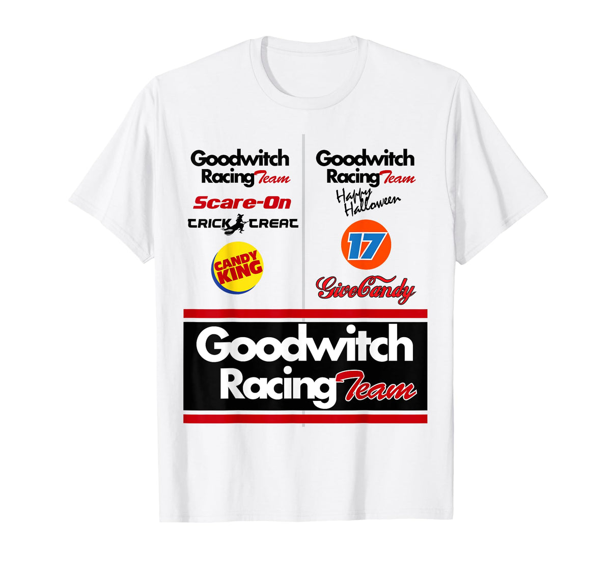 Race car driver Halloween costume t-shirt for men women boys T-Shirt