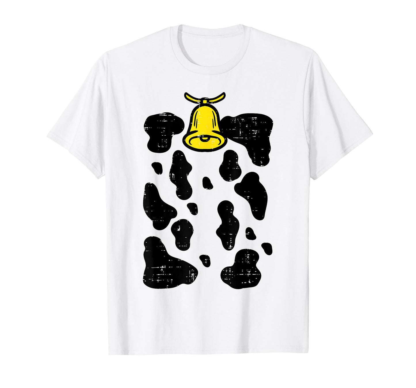 Cow Costume Funny Halloween Farm Animal Farmer Men Women Kid T-Shirt