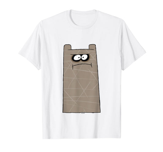 Chowder Shnitzel Big Serious Face Chest Logo T-Shirt
