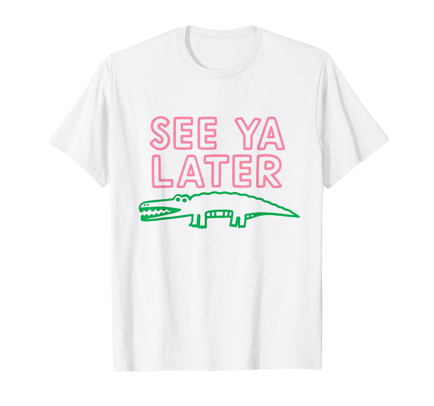 Later Gator Cute Graphic Funny Alligator T-Shirt