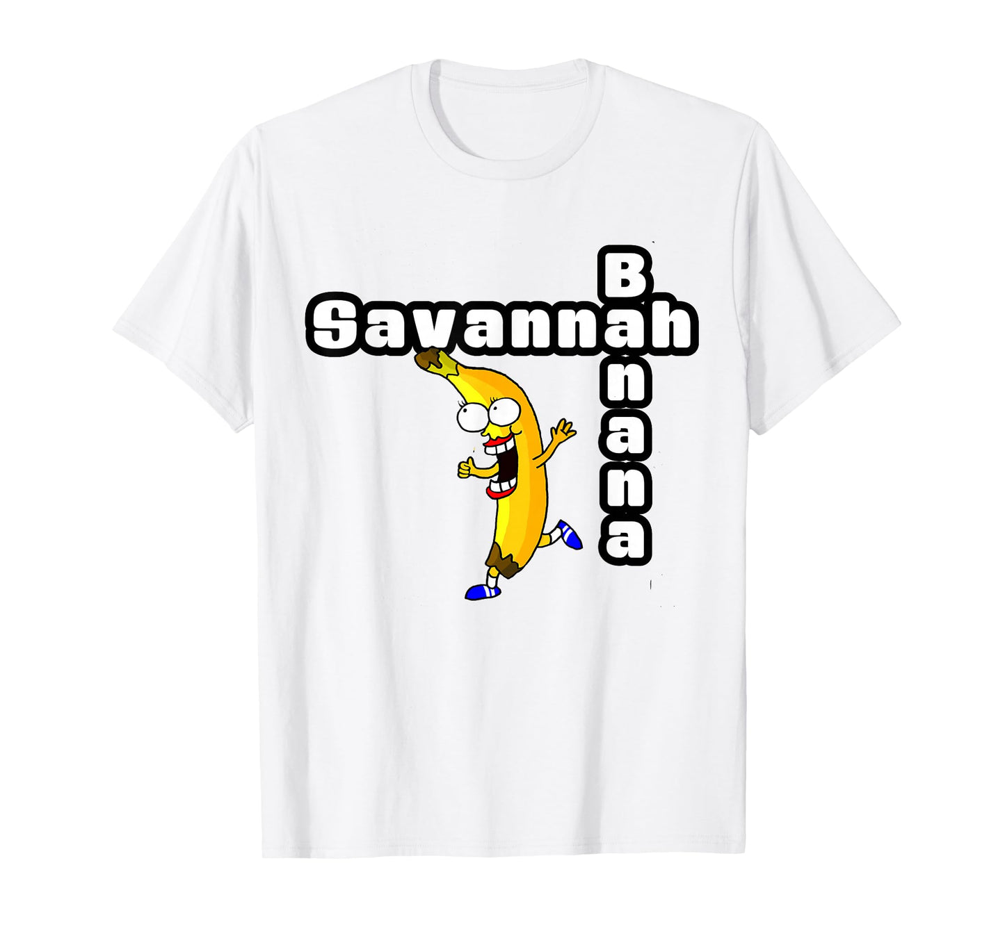 Funny Savannah Banana Name Gift for Women and Girls T-Shirt