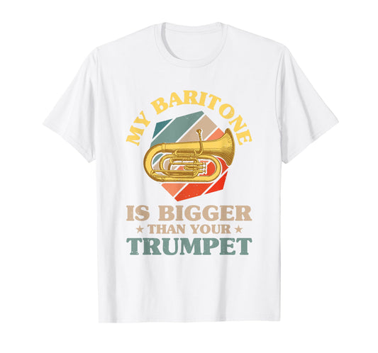 Baritone Player Marching Band T-Shirt