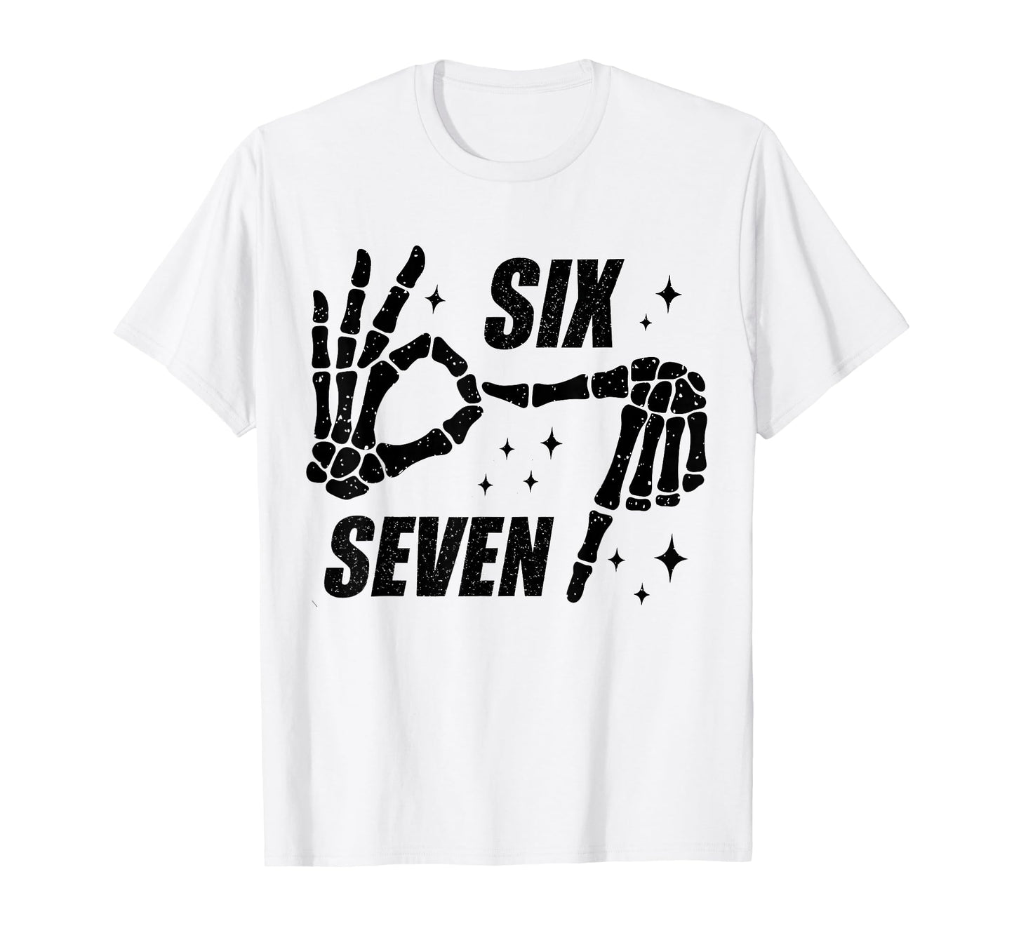 Cool Six Seven Number Gen Alpha Slang 6 7 Trending Meme T-Shirt