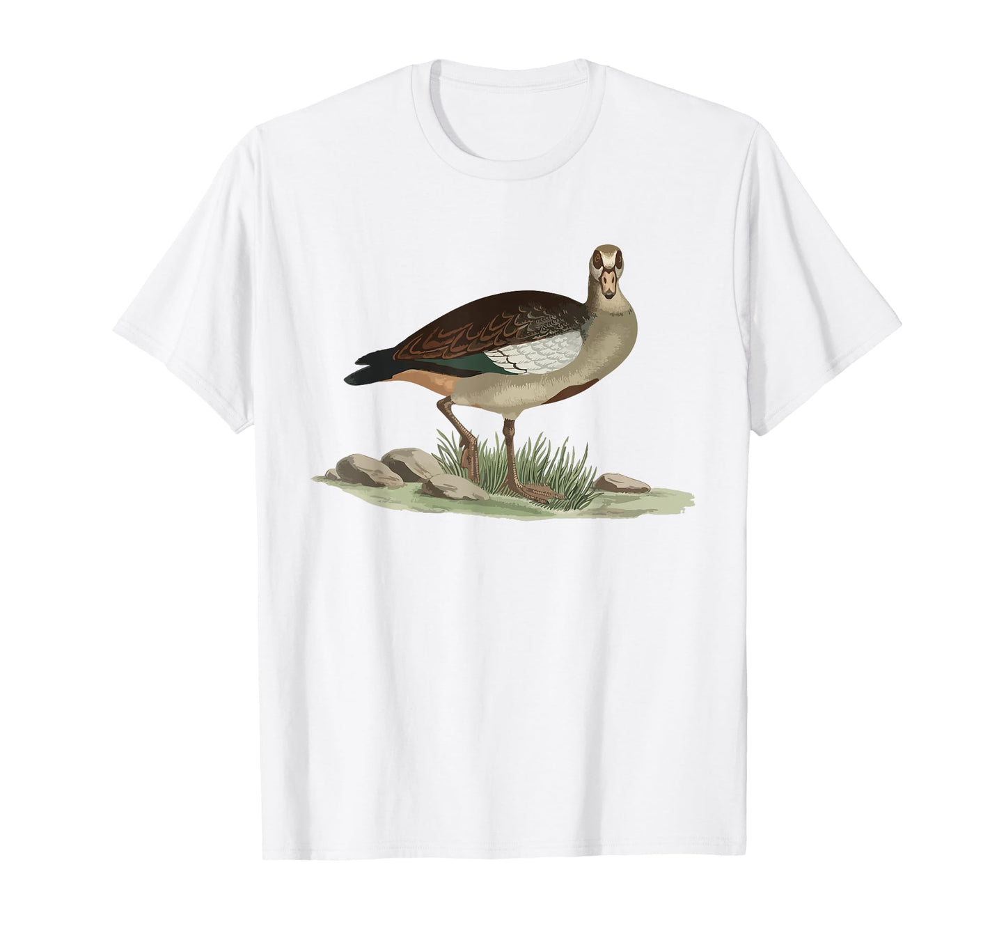 Vintage Egyptian Goose Nature Wildlife Ornithology T-Shirt