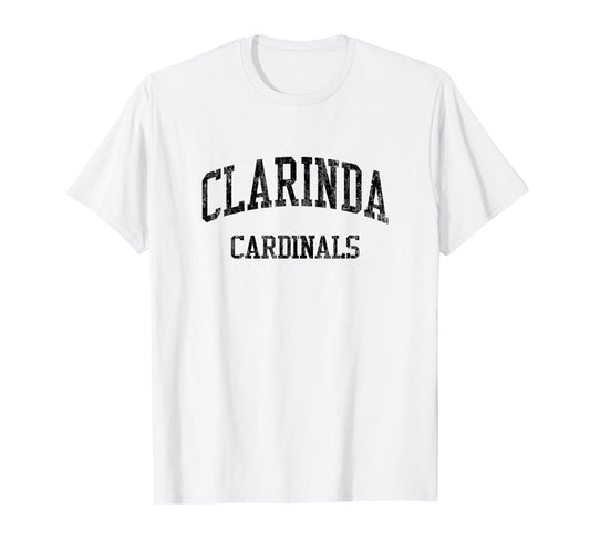 Clarinda High School HS Clarinda IA Vintage Sports T-Shirt