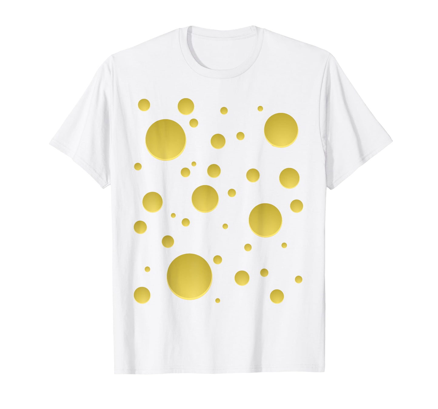 Cheese Costume TShirt Halloween Yellow Cheese Costume T-Shirt
