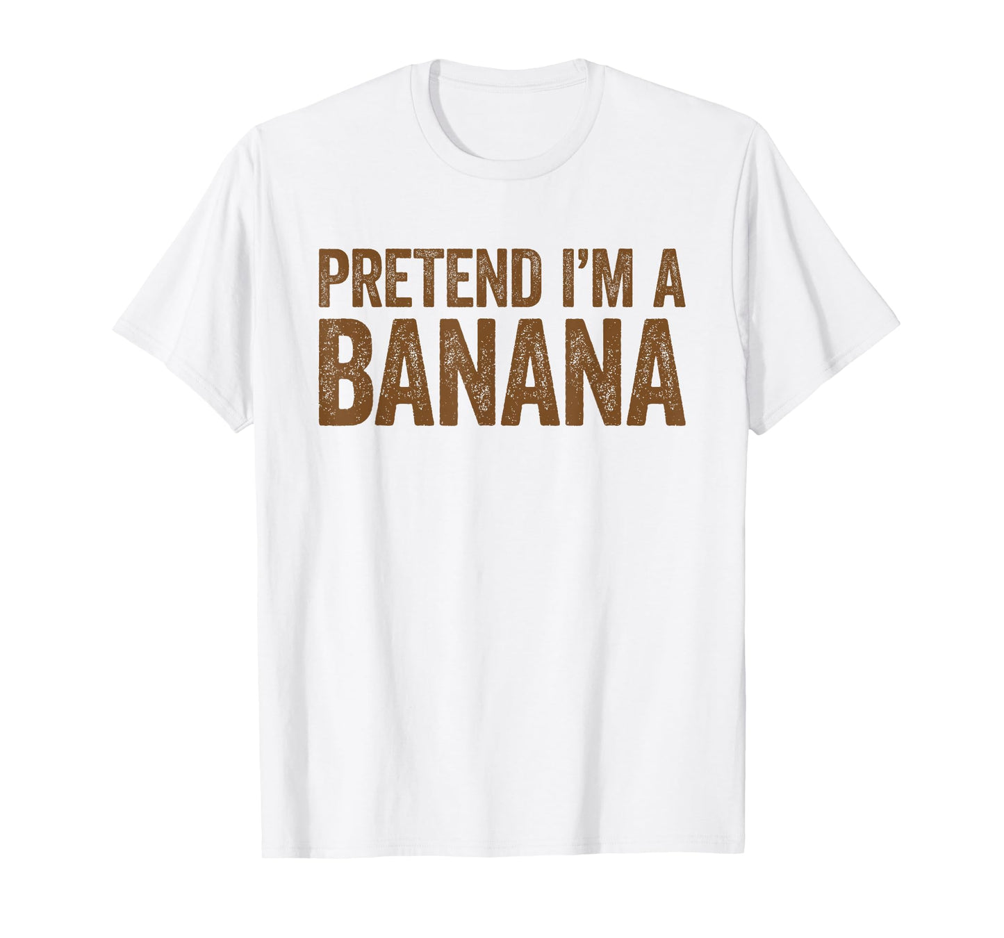 Pretend I'm A Banana Shirt Matching Banana Costume T-Shirt