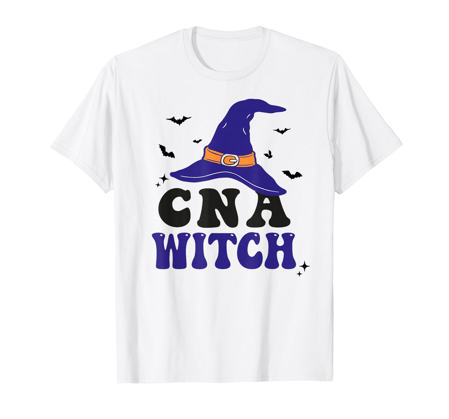CNA Certified Nursing Assistant Witch Halloween Matching T-Shirt
