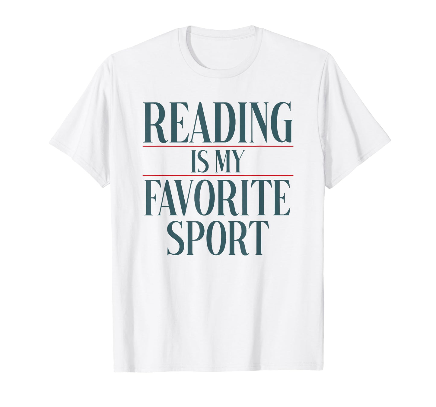 Reading is My Favorite Sport T-Shirt