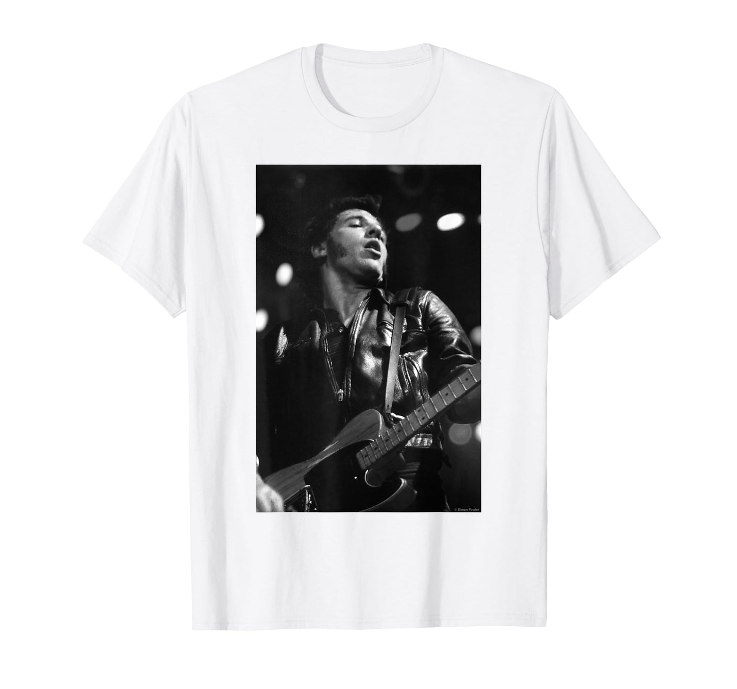 Bruce Springsteen Live at Wembley by Simon Fowler T-Shirt